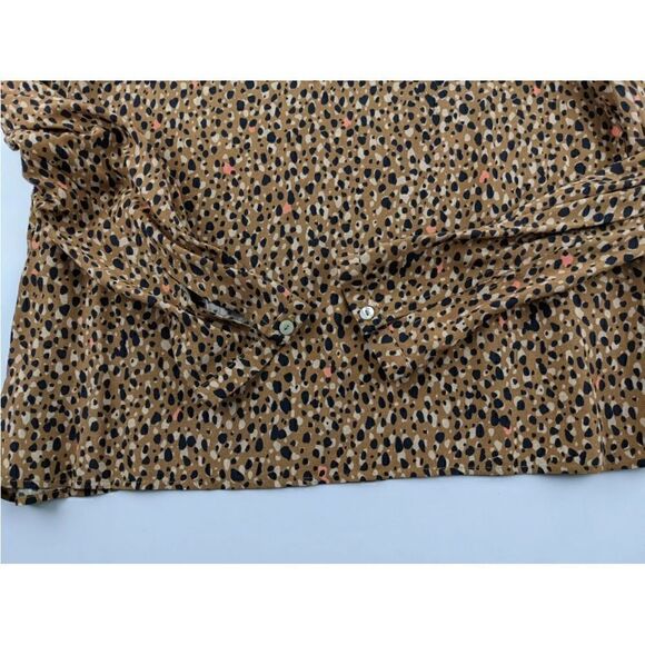 Dolan Charley puff sleeve leopard print top - Picture 5 of 12